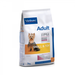 Virbac Veterinary HPM Perro adulto pequeño y juguete 3 kg