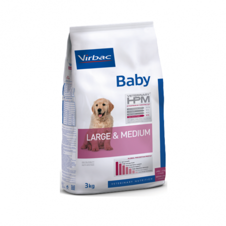 Virbac Veterinary HPM Baby Dog grande y mediano 3 kg