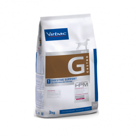 Soporte digestivo para perros Virbac Veterinary HPM G1 12 kg