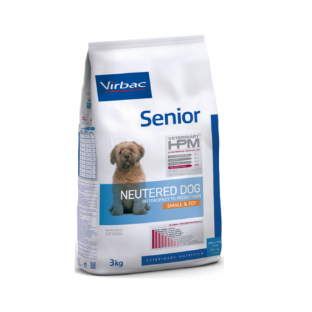 Virbac Veterinary HPM Senior Chien Stérilisé Petit & Jouet 3kg Virbac Veterinary HPM Senior Chien Stérilisé Petit & Jouet 3kg