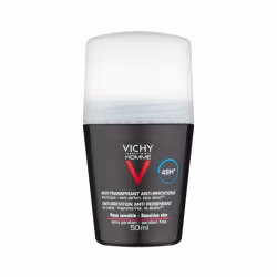 Vichy Homme Desodorante 48h Antitranspirante Calmante Roll-On 50ml