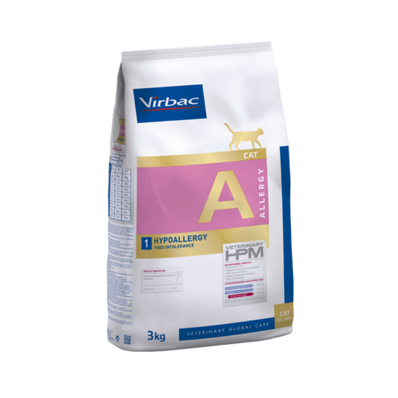 Virbac Veterinary HPM A1 Cat hipoalergénico 3 kg