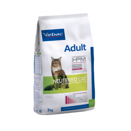 Virbac Veterinary HPM Adult Neutered Cat 3kg