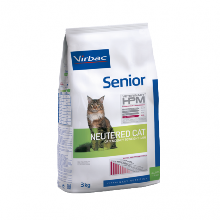 Virbac Veterinary HPM Senior Chat Stérilisé 3kg