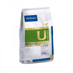 Virbac Veterinary HPM U3 Cat Urology Urinary WIB 3kg