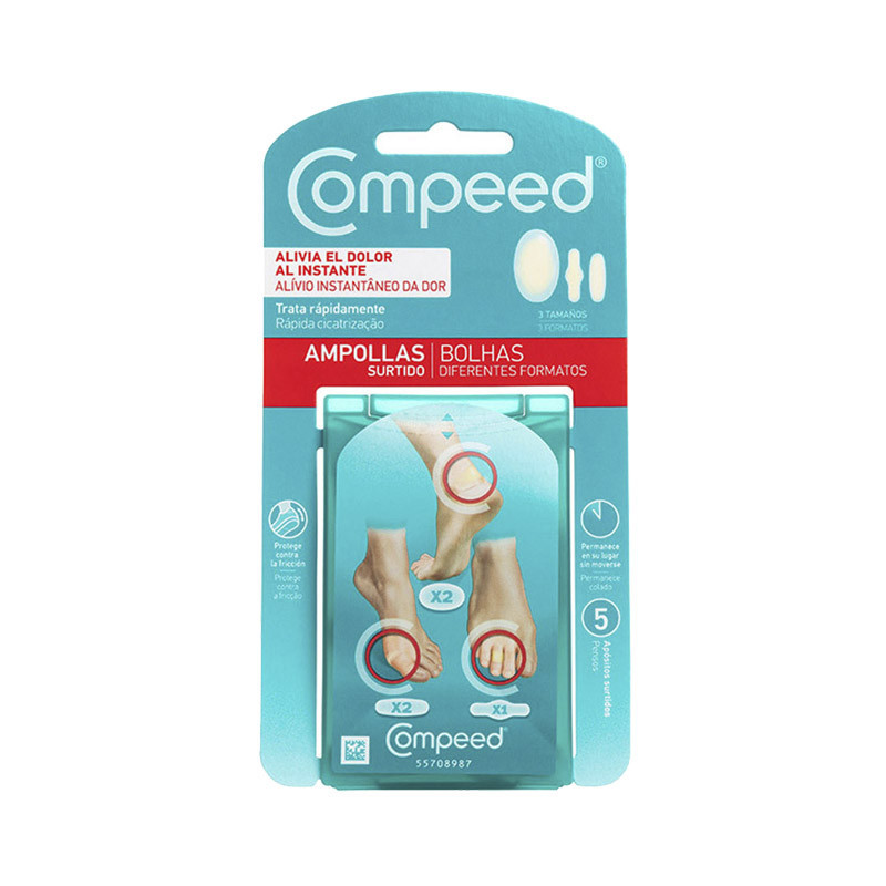 Surtido de blísters Compeed 5uds