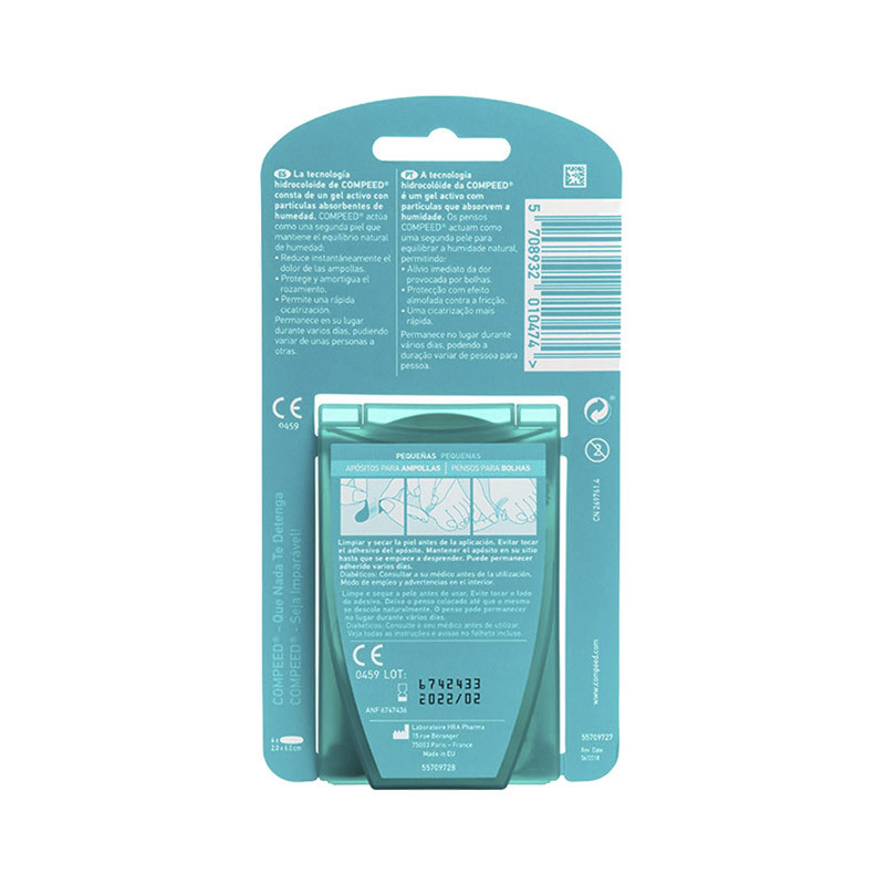 Compeed Pansements Petites Bulles 6 unités