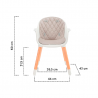 Trona Kinderkraft 2en1 SIENNA 6m + Trona Kinderkraft 2en1 SIENNA 6m +