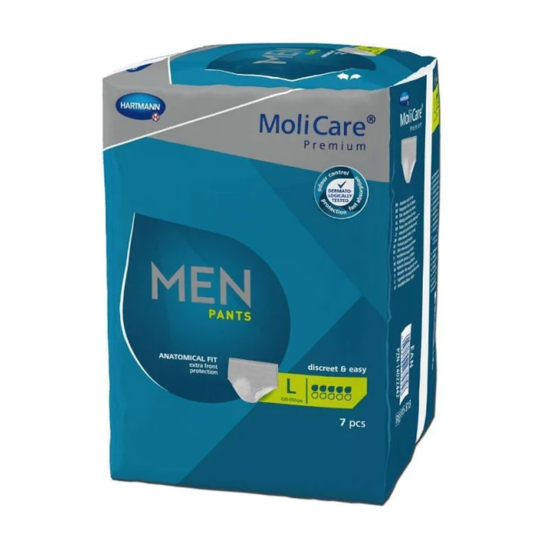 Pantalones MoliCare Premium Hombre 5Drop Talla 7 unidades