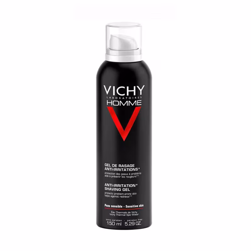 Vichy Homme Gel de Barbear Anti-Irritações 150ml