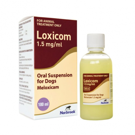 Loxicom 1,5 mg / ml pour chiens 100 ml
