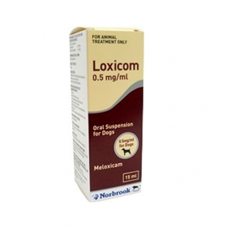 Loxicom 0,5 mg / ml pour chiens 15 ml