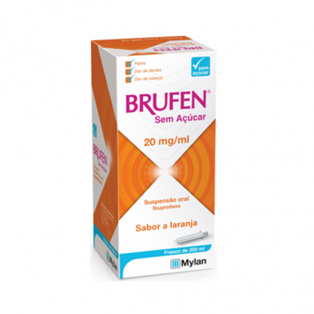 Brufen Sem Açúcar 20 mg/ml suspensão oral 200ml