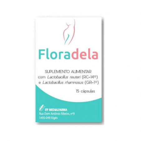 Floradela 15 cápsulas