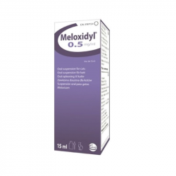 Suspensión oral de meloxidyl 0,5 mg / ml 15 ml