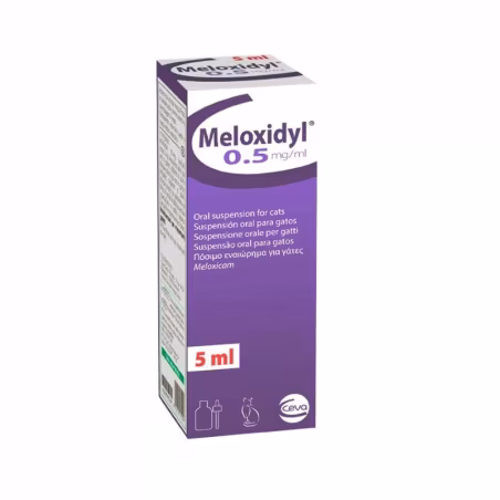 Meloxidil Suspensión Oral de 0,5mg/ml 5ml