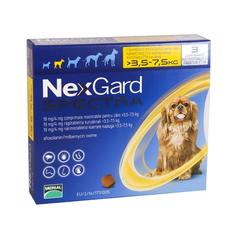 Нексгард для собак 2 4 кг. НЕКСГАРД спектра 2-3,5. NEXGARD Spectra для собак. НЕКСГАРД спектра для собак 5-10 кг. НЕКСГАРД 5-7,5.