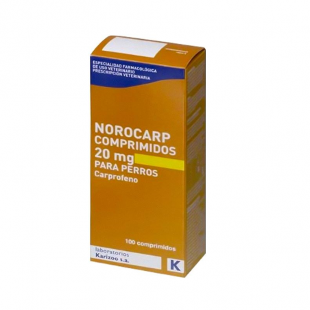 Norocarp para perros 20 mg 100 comprimidos