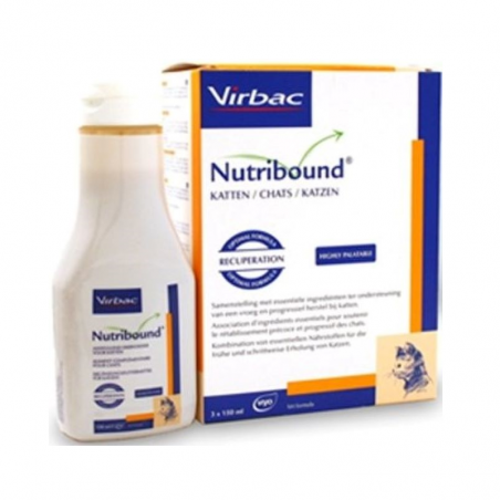 Solution orale Nutribound pour chat 3x150ml