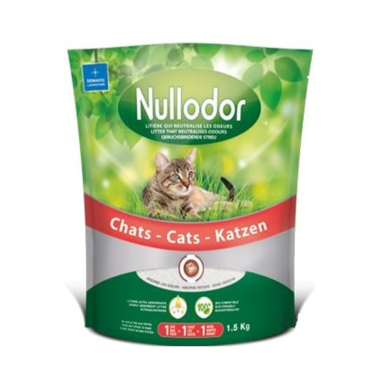 Nullodor Areia para Gatos 1,5L