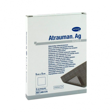 Hartmann Atrauman Ag 5x5cm