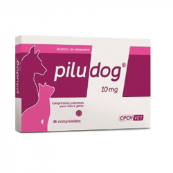 Piludog 10mg Cães e Gatos 16 comprimidos