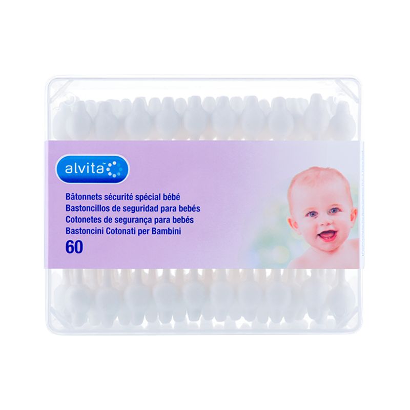 Alvita Baby Safety Swabs 60units