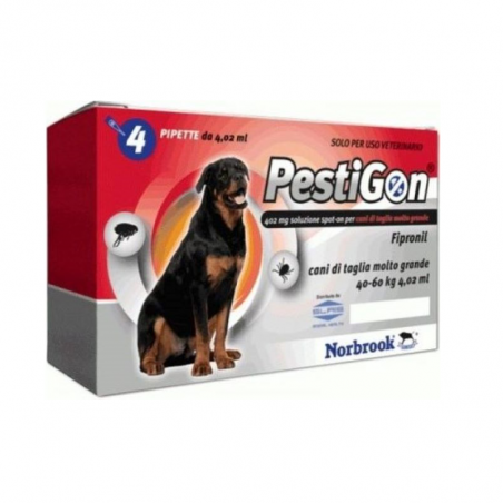 Pestigon Dogs 40-60kg 402 mg 4 pipetas