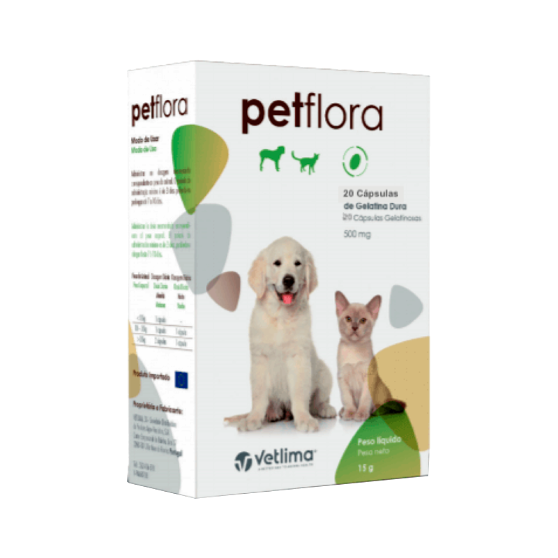 Petflora 490mg 20 comprimés