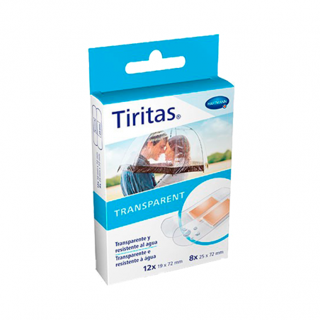 Hartmann Tiritas Tiritas Transparent 20 unités