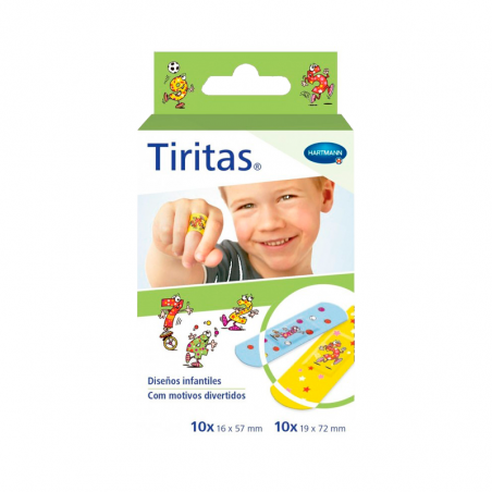 Hartmann Tiritas Kids 2 Tamanhos