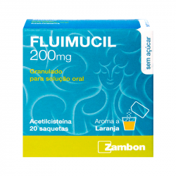 Fluimucil 200 mg 20 sobres