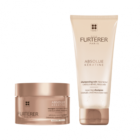 Rene Furterer Furterer Absolue Kératine Masque + Shampoing 200 ml Rene Furterer Furterer Absolue Kératine Masque + Shampoing 200 ml