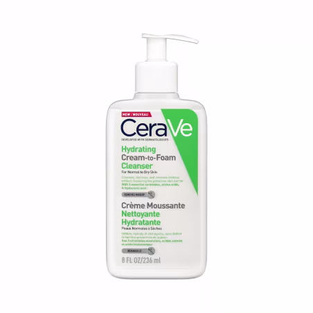 Cerave Creme Espuma de Limpeza Hidratante 236ml