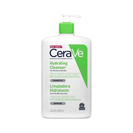 CeraVe Hydrating Facial Cleansing Cream 1000ml