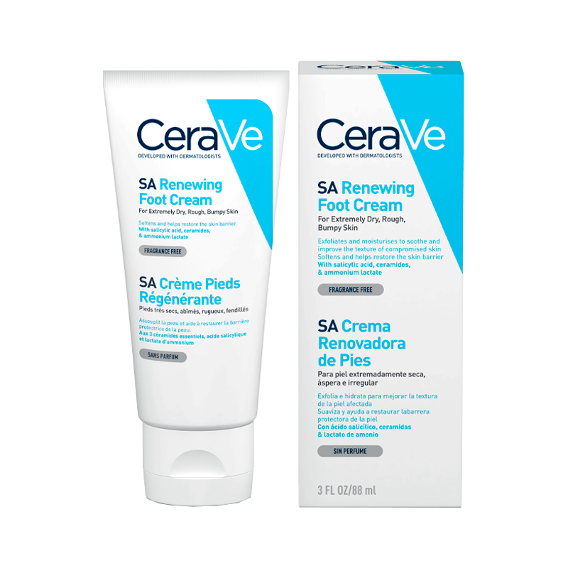 CeraVe SA Renewing Foot Cream 88ml