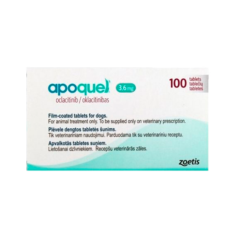 Apoquel 3.6mg 100 comprimidos