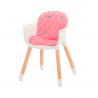 Kin derkraft Chaise haute 2en1 SIENNA 6m+ Rose Kin derkraft Chaise haute 2en1 SIENNA 6m+ Rose