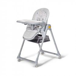 Kin derkraft 2in1 High Chair Lastree Gray