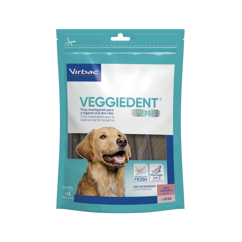 VeggieDent Fr3sh +30Kg 15 unidades