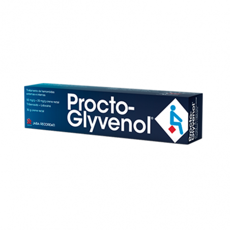 Procto-Glyvenol 50 mg / g + 20 mg / g Crema rectal 30g