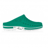 Wock Clog Socas Hospitalares 06 Branco/Verde Wock Clog Socas Hospitalares 06 Branco/Verde