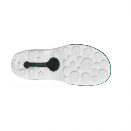Wock Clog Socas Hospitalares 06 Branco/Verde Wock Clog Socas Hospitalares 06 Branco/Verde