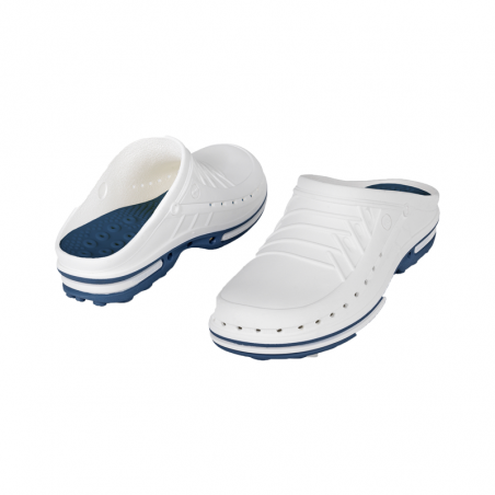 Wock Clog 36/37 Socas Hospitalares 02 Azul/Branco