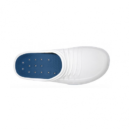 Wock Clog Socas Hospitalares 02 Azul/Branco