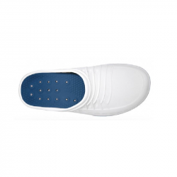 Wock Clog Socas Hospitalares 02 Azul/Branco