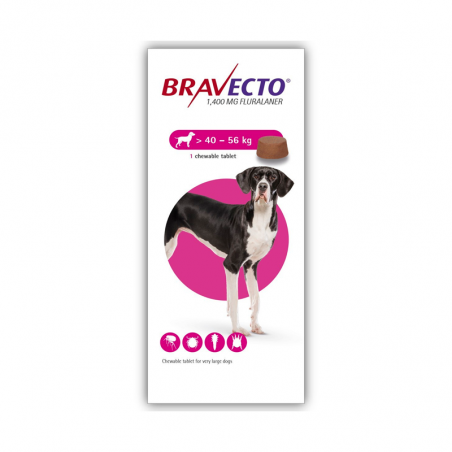 Bravecto 40-56kg 1 tablet
