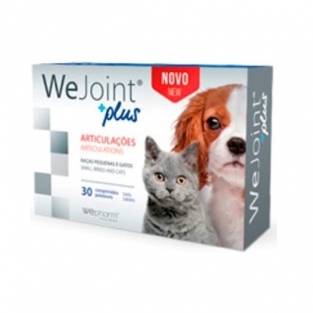 WeJoint Plus Raças Pequenas e Gatos 30 comprimidos