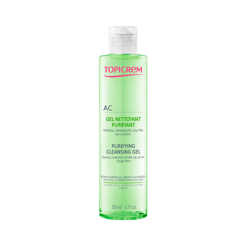 Topicrem AC Gel Limpiador Purificante 200ml