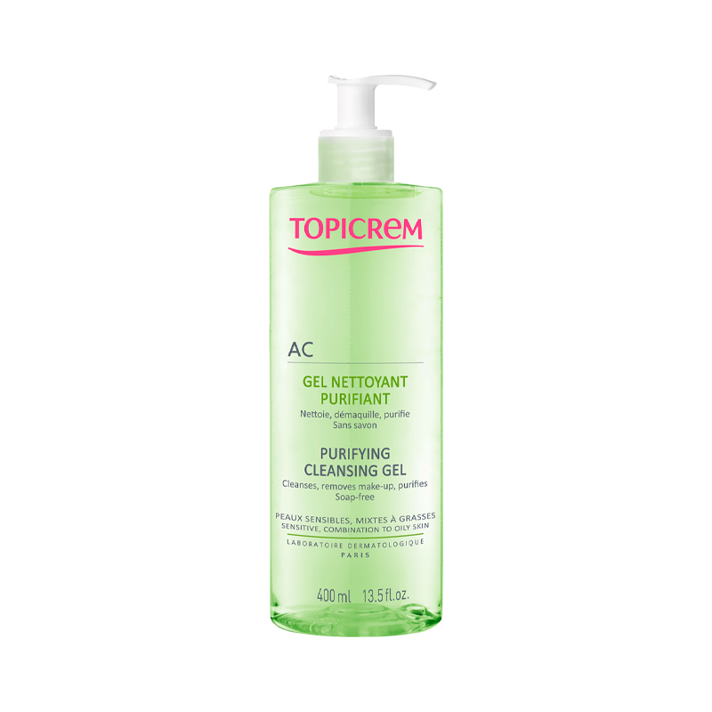 Topicrem AC Gel Nettoyant Purifiant 400 ml